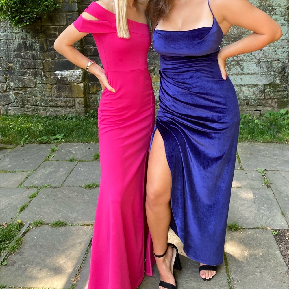 Hot Pink Prom Dress